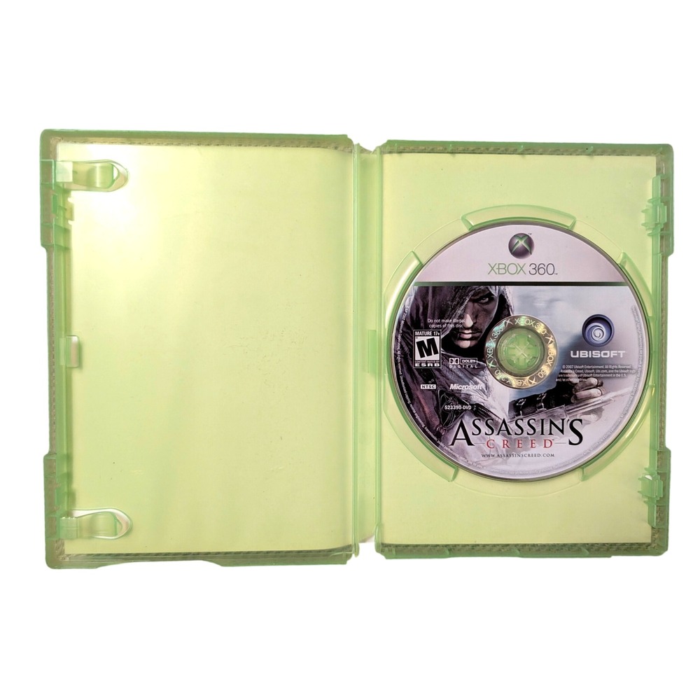 Assassins Creed Xbox 360 Ubisoft 2007 Action Adventure Game 523390-DVD - Picture 3 of 9